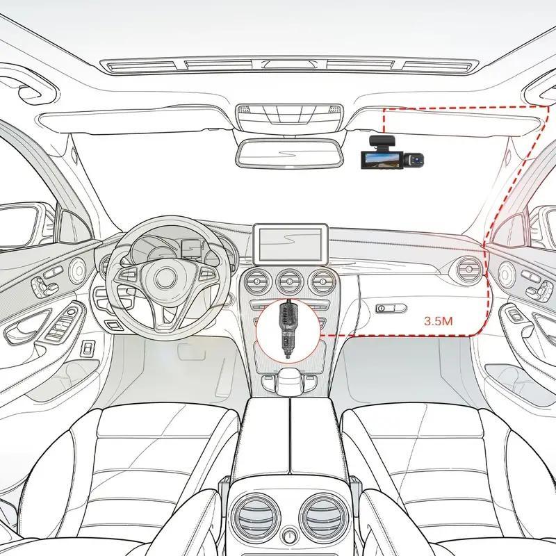 Dashcam voor en achter