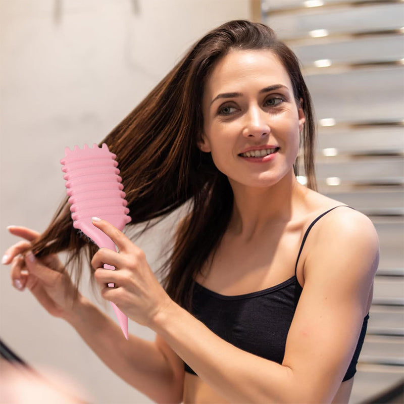 Brosse à cheveux bouclés