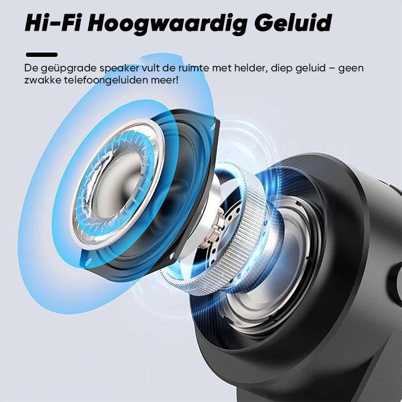 4-in-1 360° Draaibare Bluetooth Speakerstandaard