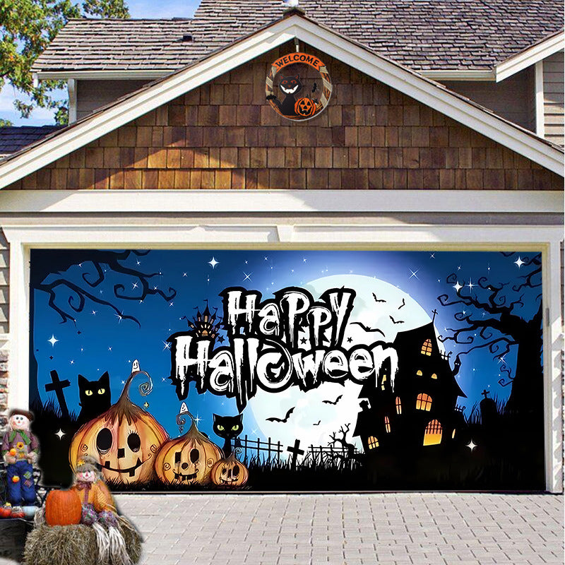 Halloween 2023 Décoration de porte de garage