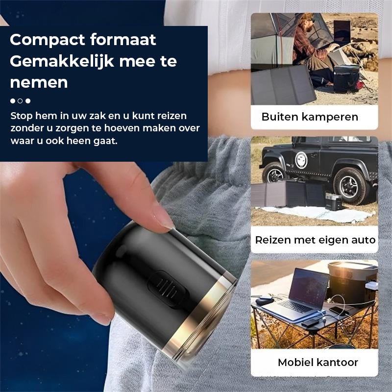 Mini draagbaar elektrisch scheerapparaat