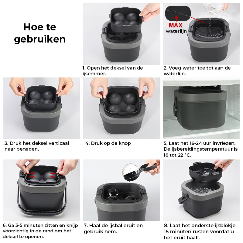 Heldere IJsbal Maker