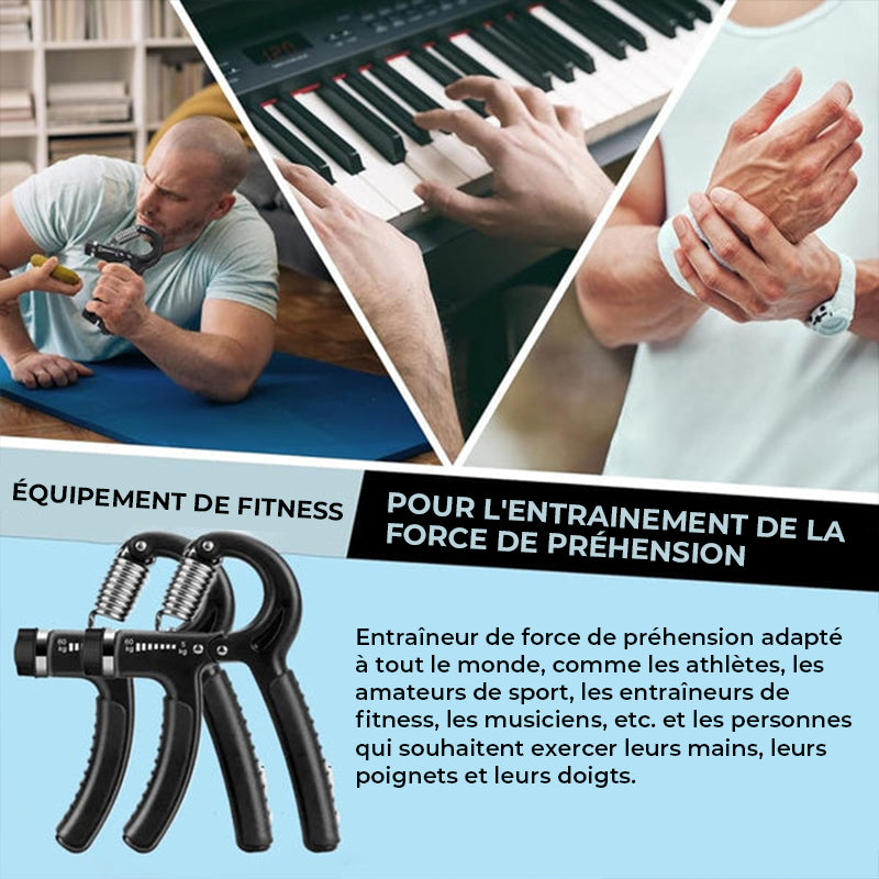 Kit de renforcement de la préhension des mains (lot de 5)