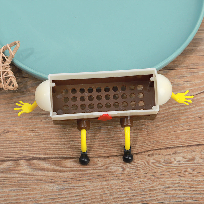 Grappige sponshouder