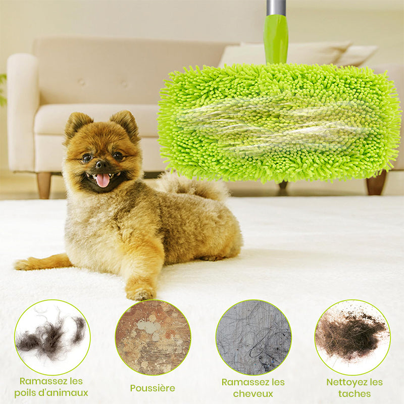 Housses de rechange pour balai chenille pour le nettoyage des sols