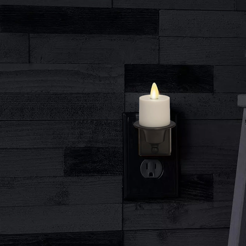 Veilleuse à bougie sans flamme