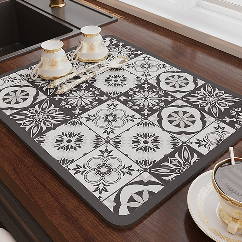 Dessous de verre absorbant rétro