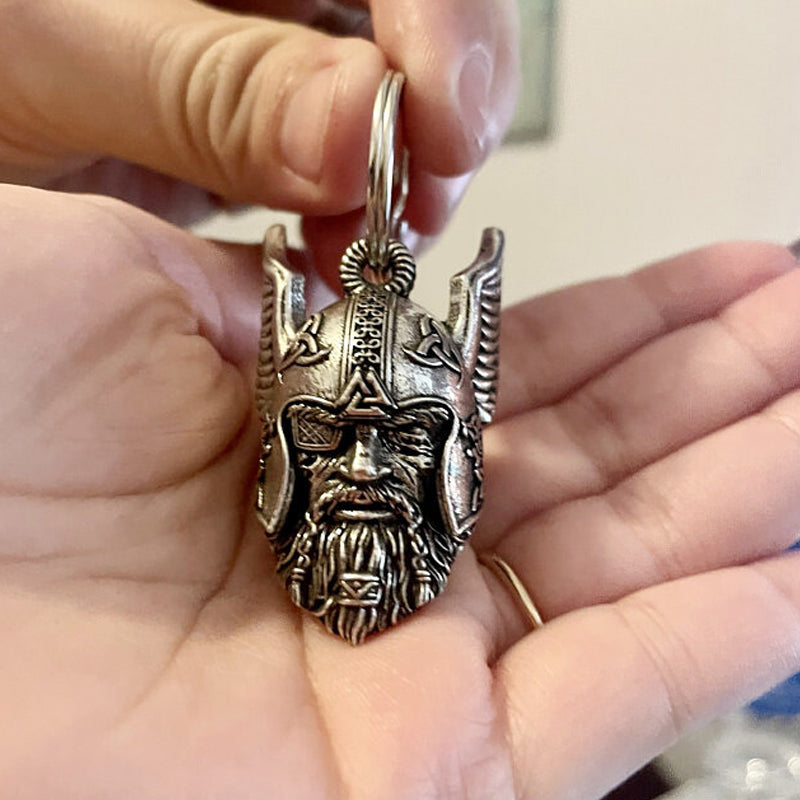Viking God Guardian Ride Bell sleutelhanger