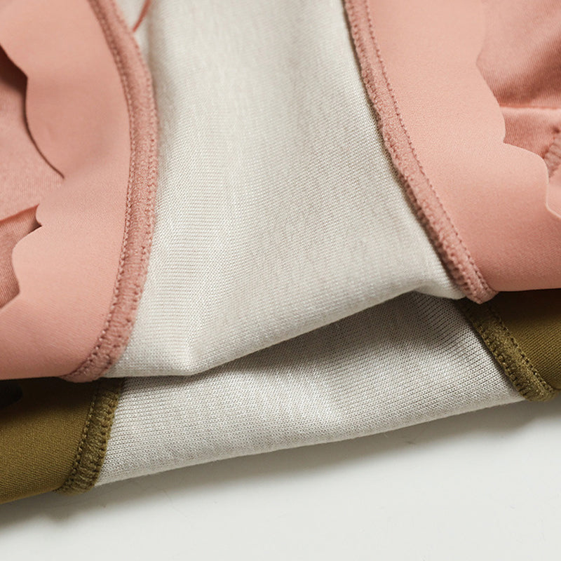Culotte en satin de soie glacée antibactérienne de qualité supérieure absorbant l'humidité