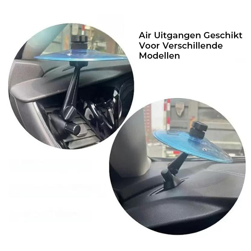 Cymbaal voor in het luchtrooster van je auto