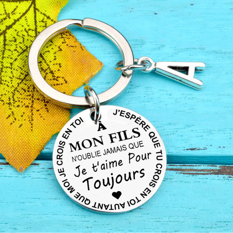 ne jamais oublier le porte-clés