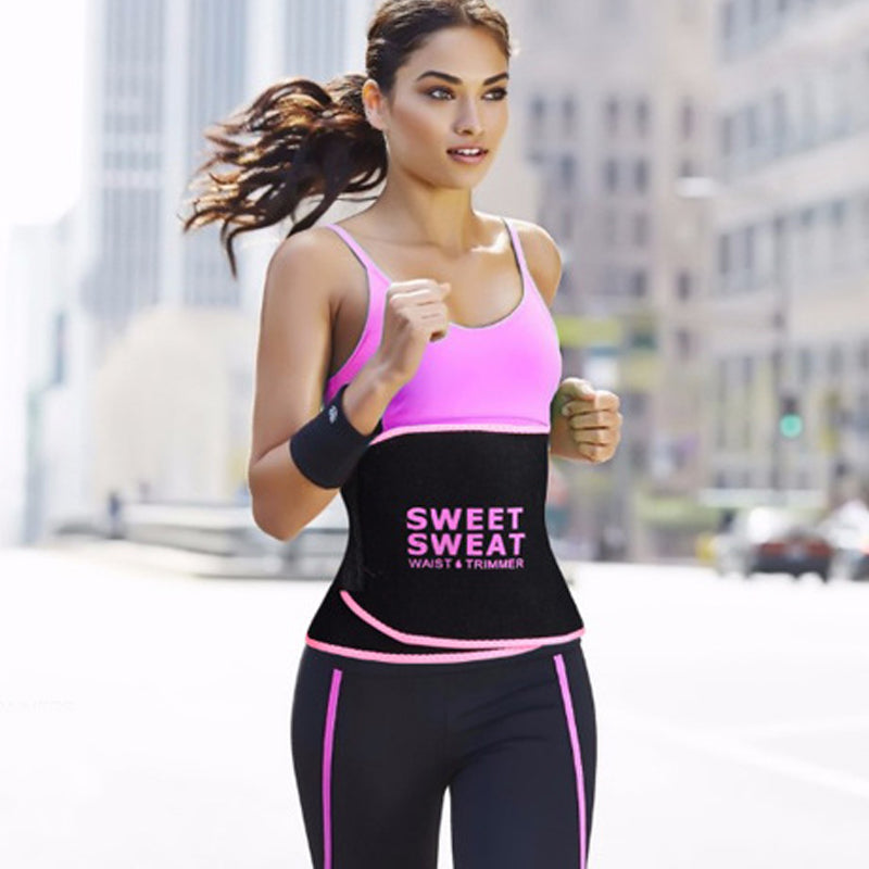 Sportieve zweetafvoerende riem