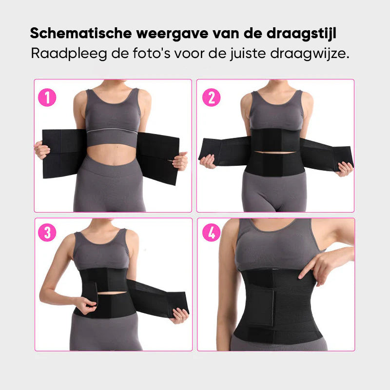 Drievoudige wikkelbuikvormer