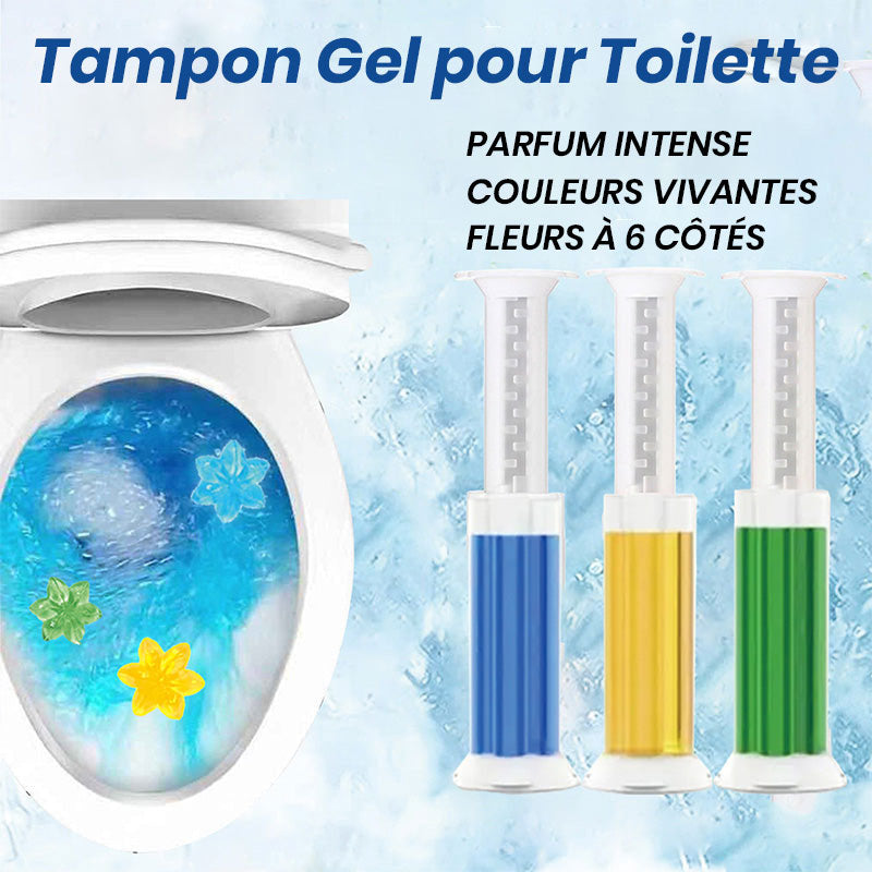 Fleur nettoyante pour toilettes
