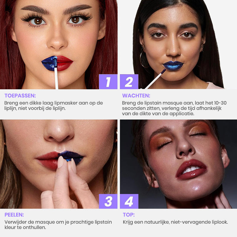 Langdurige Waterproof Peel-Off Lip Tint