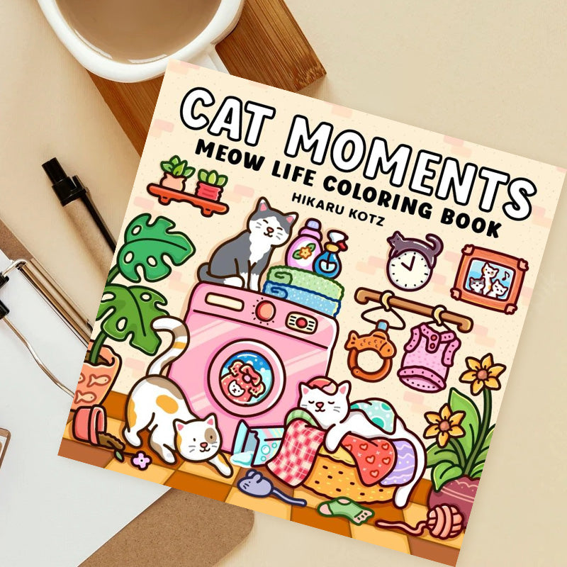 Kleurboek katten (40 pagina's)