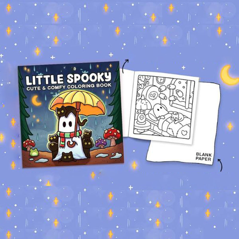 Livre de coloriage Spooky Cutie Broché