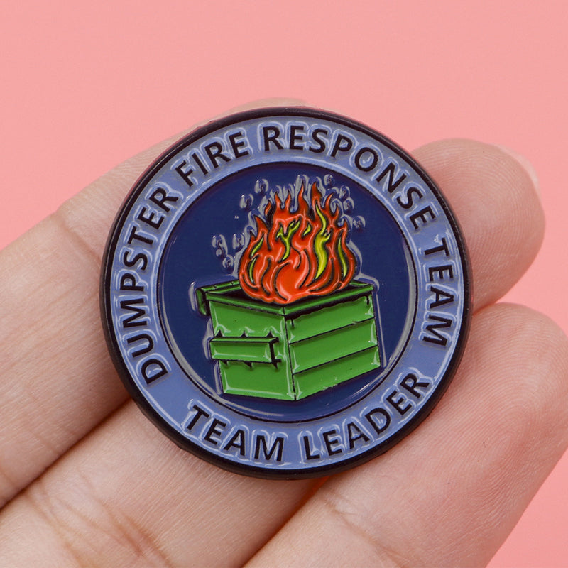 Prullenbak Citaten Broche