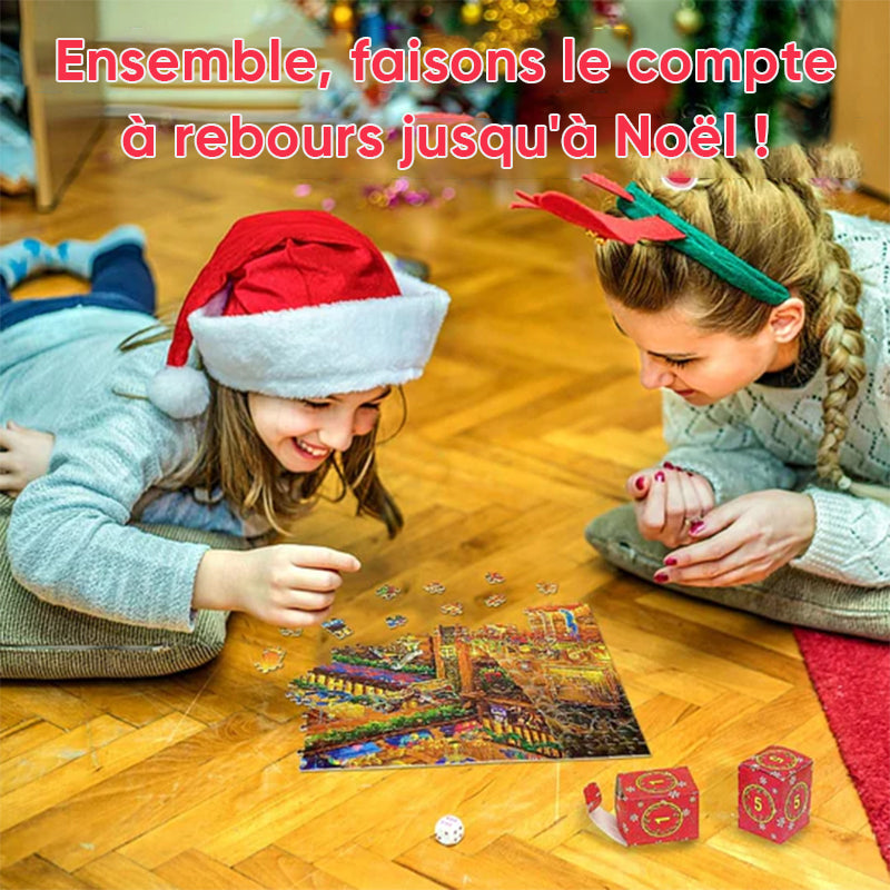 Calendrier de l'Avent 2023 Puzzles de Noël