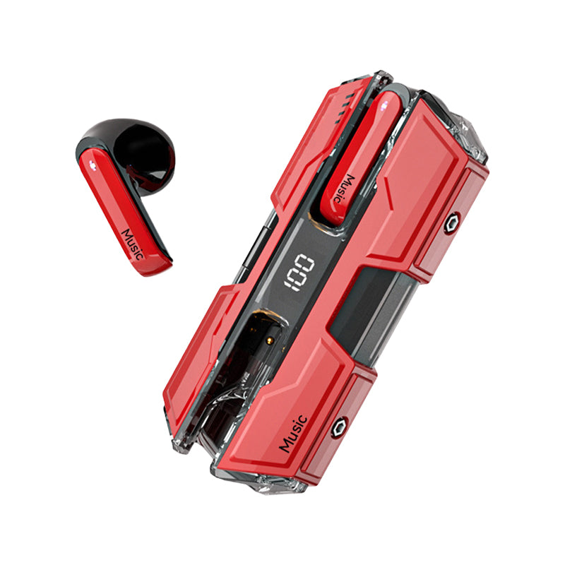 Semi-in-ear ontwerp draadloze headset