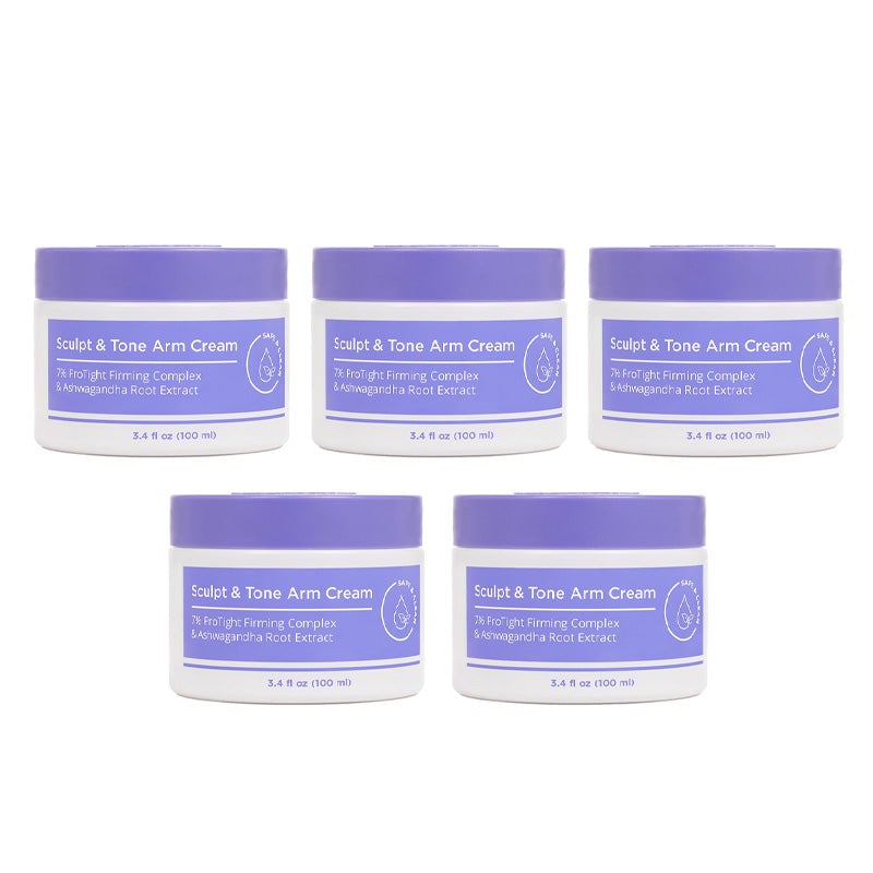 Armcrème voor vormgeving en toning