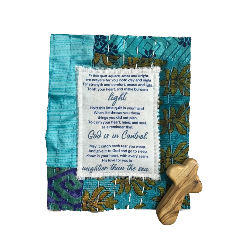 Spirituele gebedsquilt - Hoop, moed en kracht