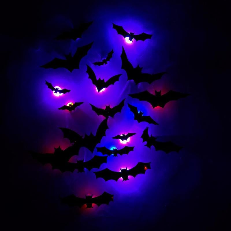 3D Vleermuisontwerp LED-decoratie