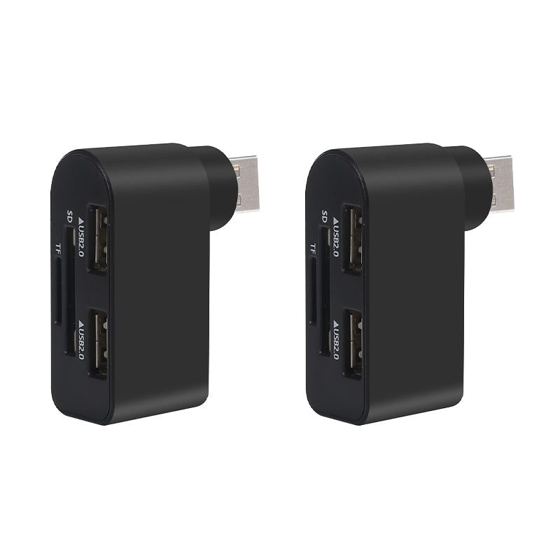 4-in-1 draaibare USB-hub