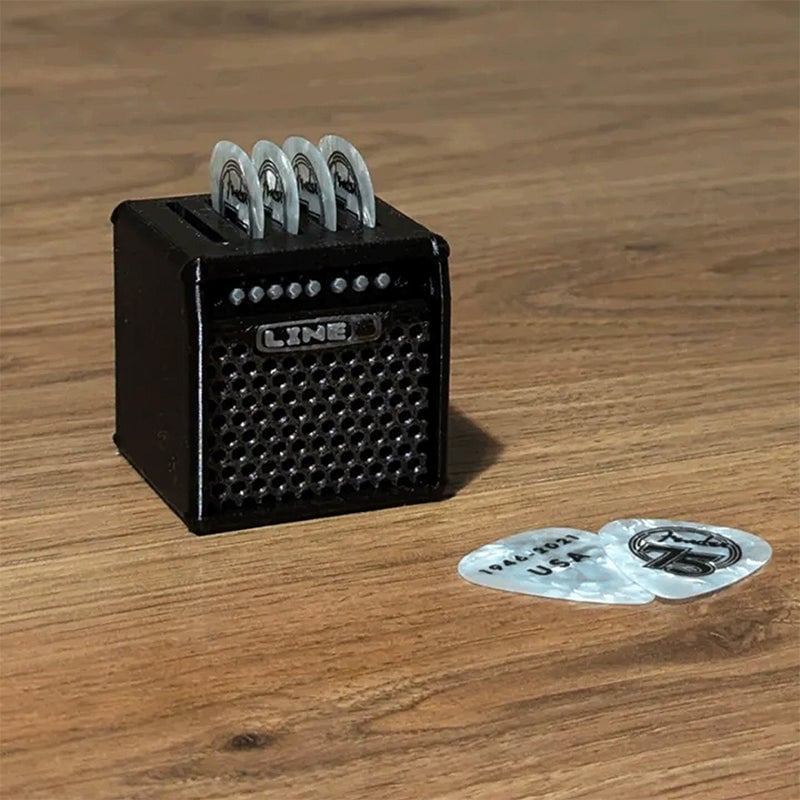 Mini Gitaarversterker Plectrum Houder