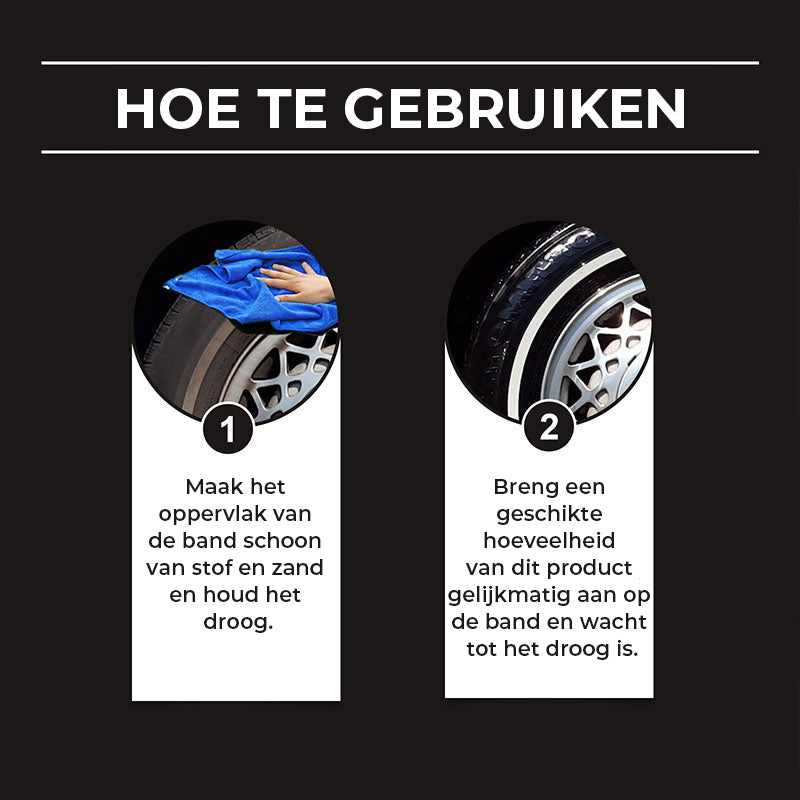 Autobandenvernieuwingswas