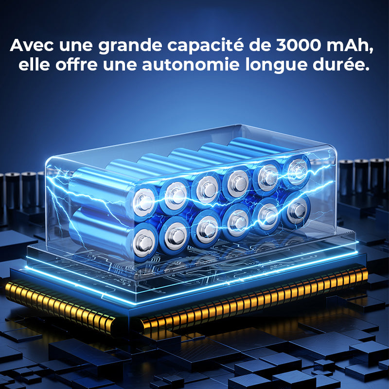 Ventilateur de bureau tactile intelligent à écran numérique
