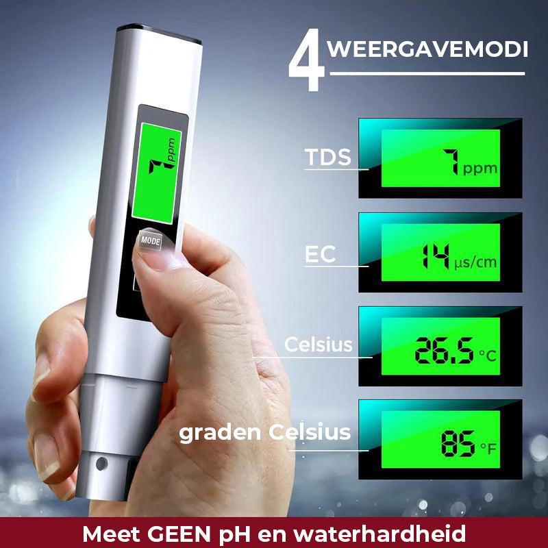 Nieuwe 4-in-1 Digitale TDS Meter