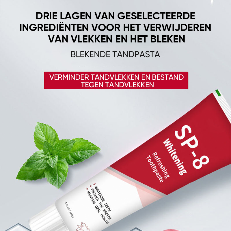 SP-8/SP-10 probiotische whitening-tandpasta voor mondgezondheid