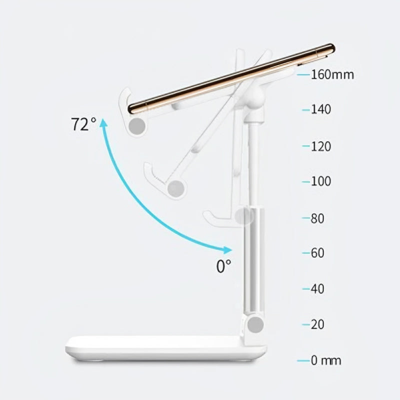 Opvouwbare bureauhouder