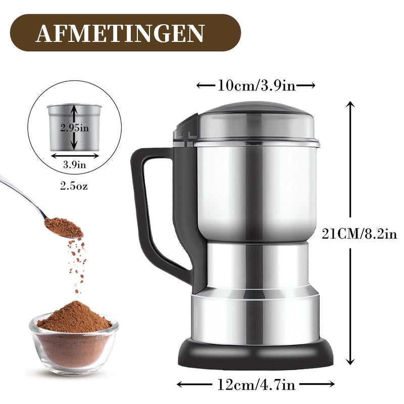 Multifunctionele Elektrische Koffie- en Graanmolen