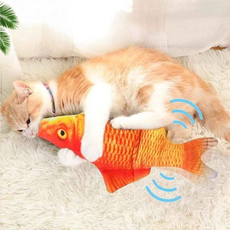 Jouet de Simulation de Poisson pour Chat