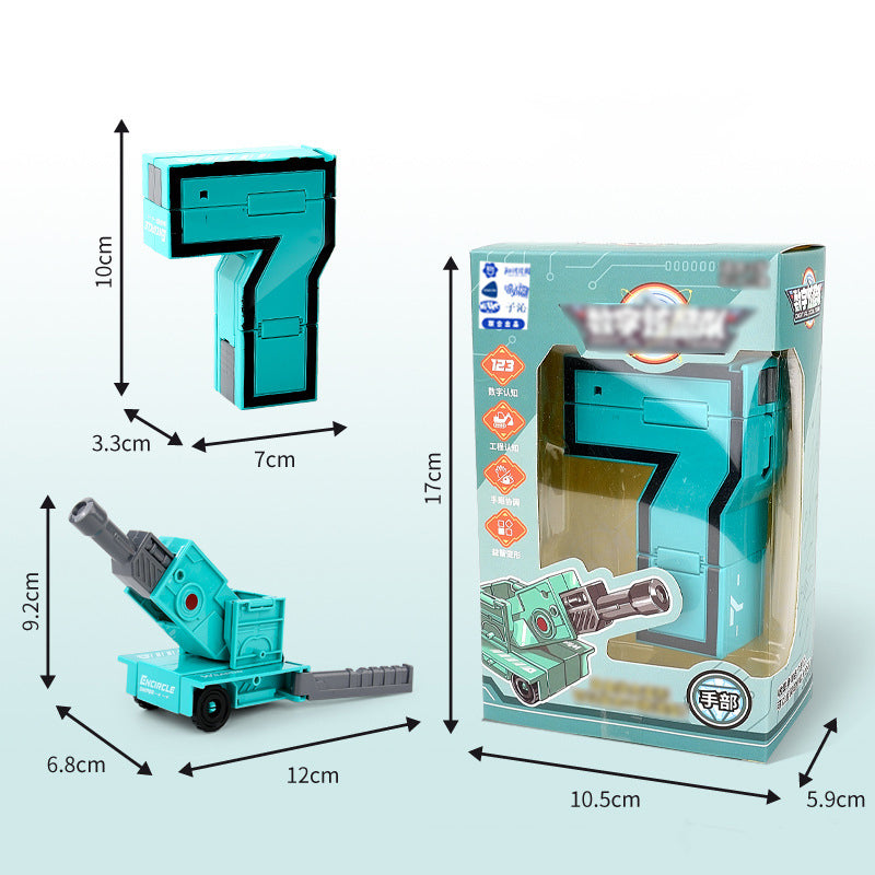 Jouet Intellectuel Robot de Déformation