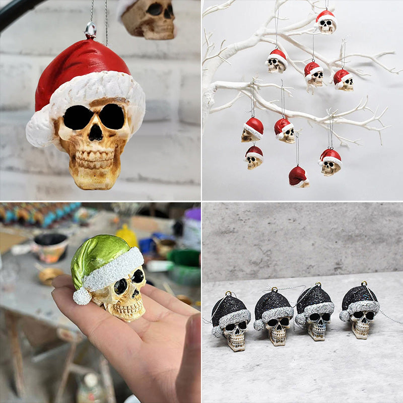 Mini Skelet met Kerstmuts