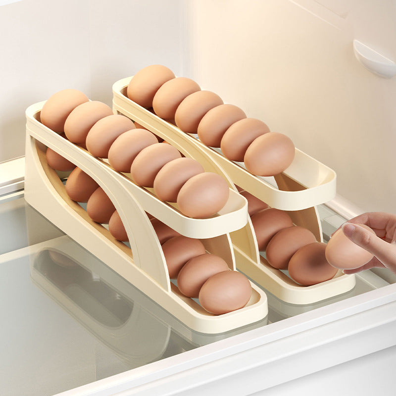 Nouveau distributeur automatique d'œufs à double couche et à enroulement