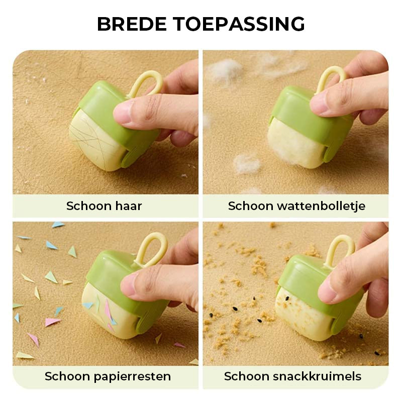 Herbruikbare Pluizenroller