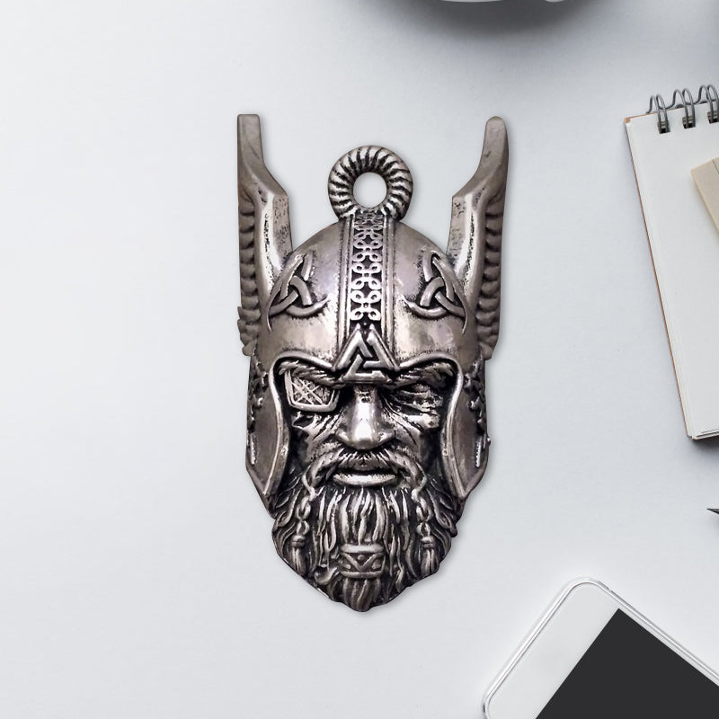 Viking God Guardian Ride Bell sleutelhanger