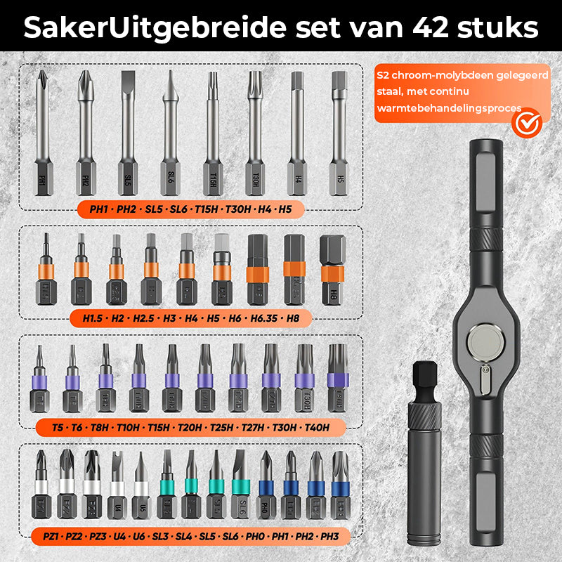 24-in-1 magnetische schroevendraaierset
