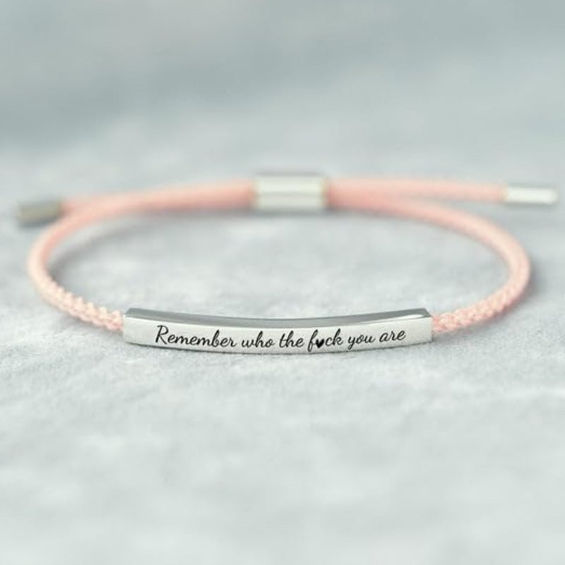 Gevlochten Verstelbare Inspire Armband