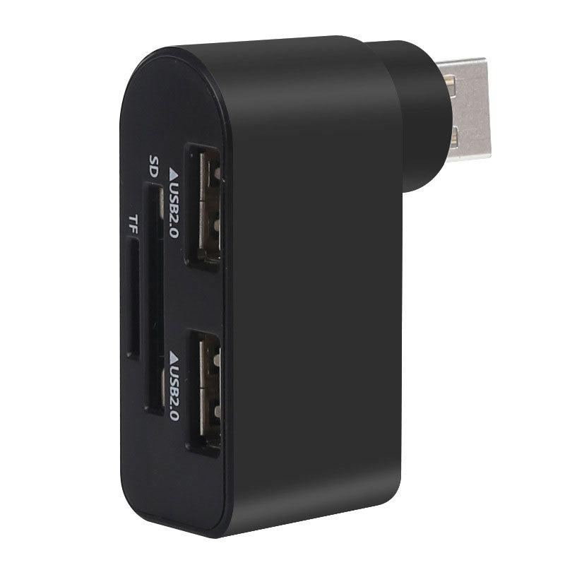 4-in-1 draaibare USB-hub