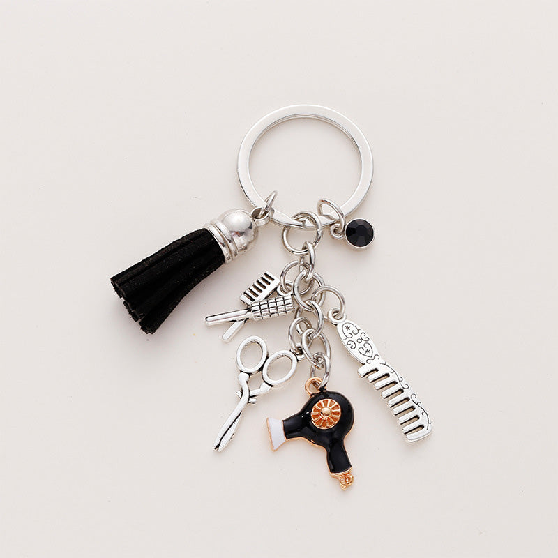 Porte-clés cadeau pour coiffeur