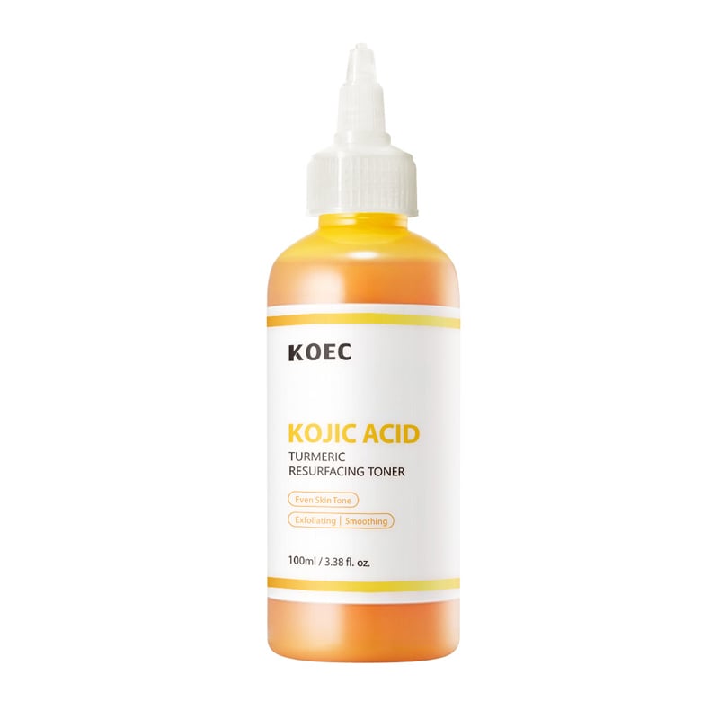 Tonique au curcuma et à l'acide kojique pour le visage et le corps