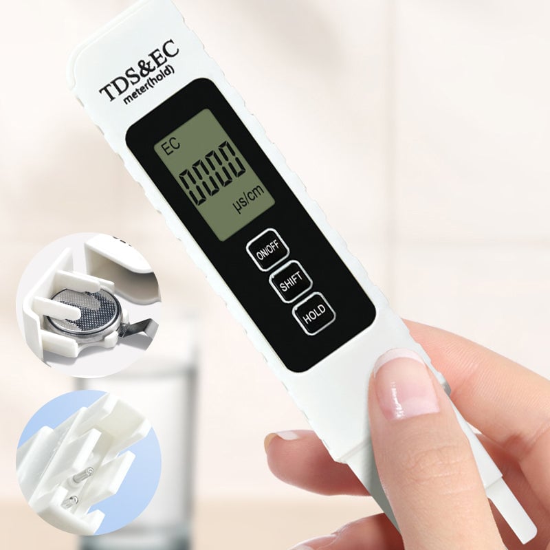 Nieuwe 4-in-1 TDS-meter - TDS EC & Temperatuur