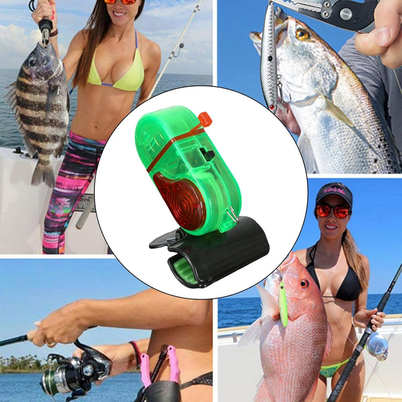 Visbeetalarm met geluidslicht