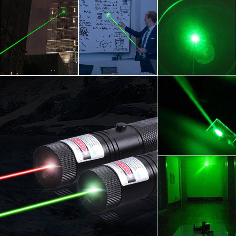 Lampe de poche/pointeur laser rechargeable longue portée
