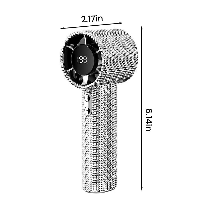 Luxe oplaadbare handturboventilator